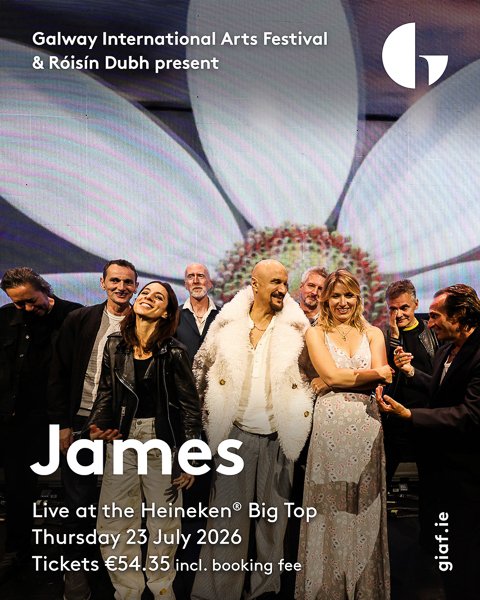 Galway International Arts Festival And R is n Dubh Announce James As 